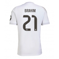 Strój piłkarski Real Madrid Brahim Diaz #21 Koszulka Podstawowej 2025-26 Krótki Rękaw
