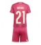 Strój piłkarski Real Madrid Brahim Diaz #21 Koszulka Trzeciej dziecięce 2026-27 Krótki Rękaw (+ Krótkie spodenki)