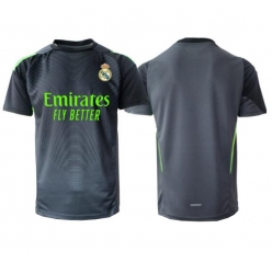 Strój piłkarski Real Madrid Bramkarskie Koszulka Trzeciej 2025-26 Krótki Rękaw