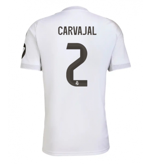 Strój piłkarski Real Madrid Daniel Carvajal #2 Koszulka Podstawowej 2025-26 Krótki Rękaw Strój piłkarski Real Madrid Daniel Carvajal #2 Koszulka Podstawowej 2025-26 Krótki Rękaw