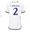 Strój piłkarski Real Madrid Daniel Carvajal #2 Koszulka Podstawowej damskie 2023-24 Krótki Rękaw