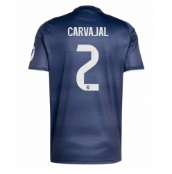 Strój piłkarski Real Madrid Daniel Carvajal #2 Koszulka Wyjazdowej 2025-26 Krótki Rękaw