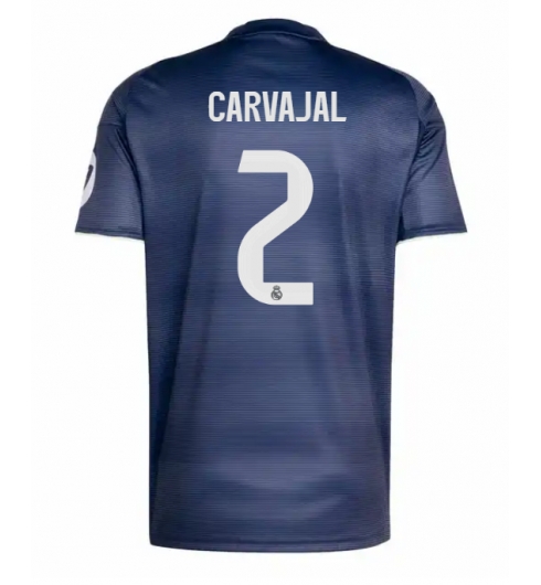 Strój piłkarski Real Madrid Daniel Carvajal #2 Koszulka Wyjazdowej 2025-26 Krótki Rękaw Strój piłkarski Real Madrid Daniel Carvajal #2 Koszulka Wyjazdowej 2025-26 Krótki Rękaw