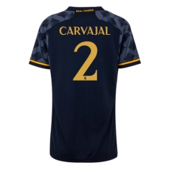 Strój piłkarski Real Madrid Daniel Carvajal #2 Koszulka Wyjazdowej damskie 2023-24 Krótki Rękaw