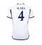 Strój piłkarski Real Madrid David Alaba #4 Koszulka Podstawowej 2023-24 Krótki Rękaw