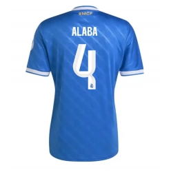 Strój piłkarski Real Madrid David Alaba #4 Koszulka Trzeciej 2025-26 Krótki Rękaw