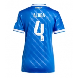 Strój piłkarski Real Madrid David Alaba #4 Koszulka Trzeciej damskie 2025-26 Krótki Rękaw