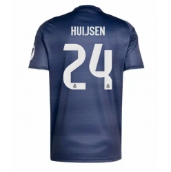 Strój piłkarski Real Madrid Dean Huijsen #24 Koszulka Wyjazdowej 2025-26 Krótki Rękaw