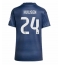 Strój piłkarski Real Madrid Dean Huijsen #24 Koszulka Wyjazdowej damskie 2025-26 Krótki Rękaw