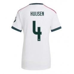 Strój piłkarski Real Madrid Dean Huijsen #4 Koszulka Podstawowej damskie 2026-27 Krótki Rękaw