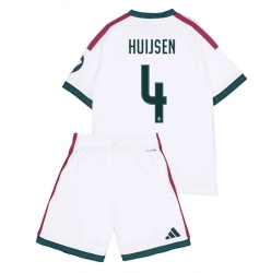 Strój piłkarski Real Madrid Dean Huijsen #4 Koszulka Podstawowej dziecięce 2026-27 Krótki Rękaw (+ Krótkie spodenki)