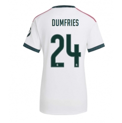 Strój piłkarski Real Madrid Denzel Dumfries #24 Koszulka Podstawowej damskie 2026-27 Krótki Rękaw