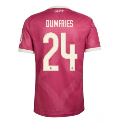 Strój piłkarski Real Madrid Denzel Dumfries #24 Koszulka Trzeciej 2026-27 Krótki Rękaw