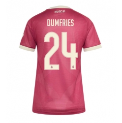Strój piłkarski Real Madrid Denzel Dumfries #24 Koszulka Trzeciej damskie 2026-27 Krótki Rękaw