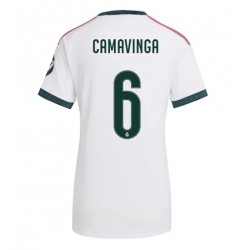 Strój piłkarski Real Madrid Eduardo Camavinga #6 Koszulka Podstawowej damskie 2026-27 Krótki Rękaw