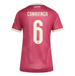 Strój piłkarski Real Madrid Eduardo Camavinga #6 Koszulka Trzeciej damskie 2026-27 Krótki Rękaw