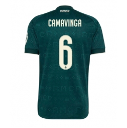Strój piłkarski Real Madrid Eduardo Camavinga #6 Koszulka Wyjazdowej 2026-27 Krótki Rękaw