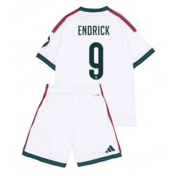 Strój piłkarski Real Madrid Endrick #9 Koszulka Podstawowej dziecięce 2026-27 Krótki Rękaw (+ Krótkie spodenki)