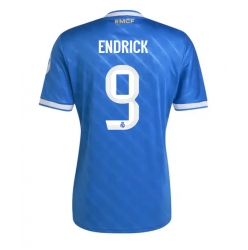 Strój piłkarski Real Madrid Endrick #9 Koszulka Trzeciej 2025-26 Krótki Rękaw