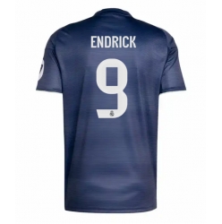 Strój piłkarski Real Madrid Endrick #9 Koszulka Wyjazdowej 2025-26 Krótki Rękaw