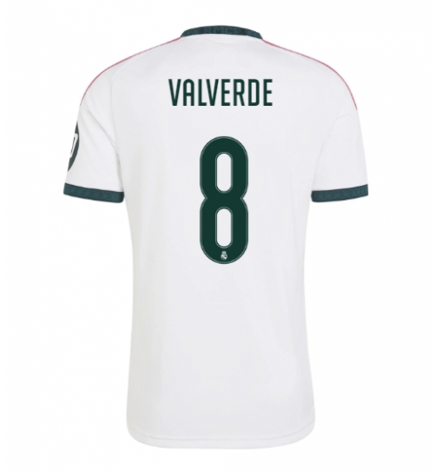 Strój piłkarski Real Madrid Federico Valverde #8 Koszulka Podstawowej 2026-27 Krótki Rękaw Strój piłkarski Real Madrid Federico Valverde #8 Koszulka Podstawowej 2026-27 Krótki Rękaw