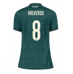 Strój piłkarski Real Madrid Federico Valverde #8 Koszulka Wyjazdowej damskie 2026-27 Krótki Rękaw