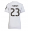 Strój piłkarski Real Madrid Ferland Mendy #23 Koszulka Podstawowej damskie 2025-26 Krótki Rękaw
