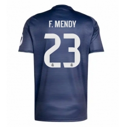 Strój piłkarski Real Madrid Ferland Mendy #23 Koszulka Wyjazdowej 2025-26 Krótki Rękaw