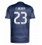 Strój piłkarski Real Madrid Ferland Mendy #23 Koszulka Wyjazdowej 2025-26 Krótki Rękaw Strój piłkarski Real Madrid Ferland Mendy #23 Koszulka Wyjazdowej 2025-26 Krótki Rękaw