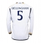 Strój piłkarski Real Madrid Jude Bellingham #5 Koszulka Podstawowej 2023-24 Długi Rękaw