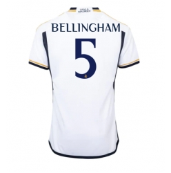 Strój piłkarski Real Madrid Jude Bellingham #5 Koszulka Podstawowej 2023-24 Krótki Rękaw