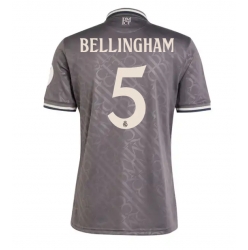Strój piłkarski Real Madrid Jude Bellingham #5 Koszulka Trzeciej 2024-25 Krótki Rękaw