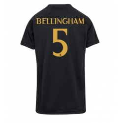 Strój piłkarski Real Madrid Jude Bellingham #5 Koszulka Trzeciej damskie 2023-24 Krótki Rękaw