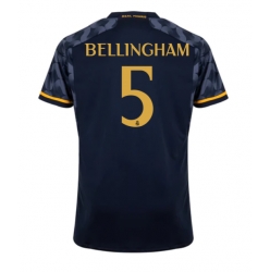Strój piłkarski Real Madrid Jude Bellingham #5 Koszulka Wyjazdowej 2023-24 Krótki Rękaw