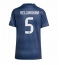 Strój piłkarski Real Madrid Jude Bellingham #5 Koszulka Wyjazdowej damskie 2025-26 Krótki Rękaw