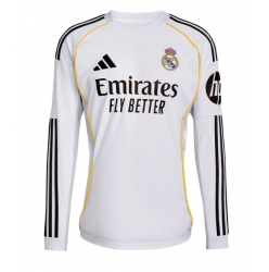 Strój piłkarski Real Madrid Koszulka Podstawowej 2025-26 Długi Rękaw