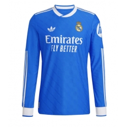 Strój piłkarski Real Madrid Koszulka Trzeciej 2025-26 Długi Rękaw