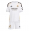 Strój piłkarski Real Madrid Kylian Mbappe #10 Koszulka Podstawowej dziecięce 2025-26 Krótki Rękaw (+ Krótkie spodenki)