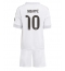 Strój piłkarski Real Madrid Kylian Mbappe #10 Koszulka Podstawowej dziecięce 2025-26 Krótki Rękaw (+ Krótkie spodenki)