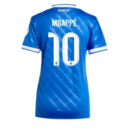 Strój piłkarski Real Madrid Kylian Mbappe #10 Koszulka Trzeciej damskie 2025-26 Krótki Rękaw