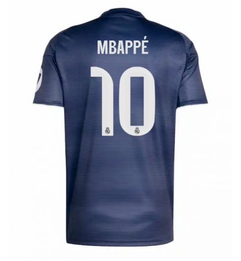 Strój piłkarski Real Madrid Kylian Mbappe #10 Koszulka Wyjazdowej 2025-26 Krótki Rękaw Strój piłkarski Real Madrid Kylian Mbappe #10 Koszulka Wyjazdowej 2025-26 Krótki Rękaw