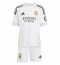 Strój piłkarski Real Madrid Kylian Mbappe #9 Koszulka Podstawowej dziecięce 2025-26 Krótki Rękaw (+ Krótkie spodenki)