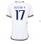 Strój piłkarski Real Madrid Lucas Vazquez #17 Koszulka Podstawowej damskie 2023-24 Krótki Rękaw
