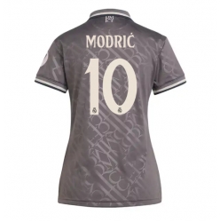Strój piłkarski Real Madrid Luka Modric #10 Koszulka Trzeciej damskie 2024-25 Krótki Rękaw