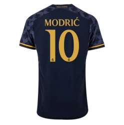 Strój piłkarski Real Madrid Luka Modric #10 Koszulka Wyjazdowej 2023-24 Krótki Rękaw