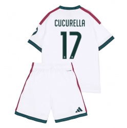 Strój piłkarski Real Madrid Marc Cucurella #17 Koszulka Podstawowej dziecięce 2026-27 Krótki Rękaw (+ Krótkie spodenki)