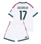 Strój piłkarski Real Madrid Marc Cucurella #17 Koszulka Podstawowej dziecięce 2026-27 Krótki Rękaw (+ Krótkie spodenki)