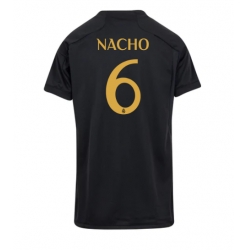 Strój piłkarski Real Madrid Nacho #6 Koszulka Trzeciej damskie 2023-24 Krótki Rękaw