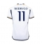 Strój piłkarski Real Madrid Rodrygo Goes #11 Koszulka Podstawowej 2023-24 Krótki Rękaw