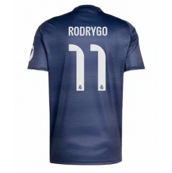 Strój piłkarski Real Madrid Rodrygo Goes #11 Koszulka Wyjazdowej 2025-26 Krótki Rękaw